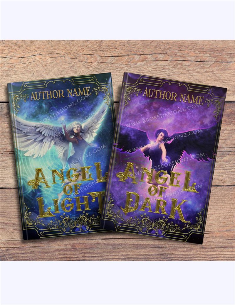 Angel 2 book covers set