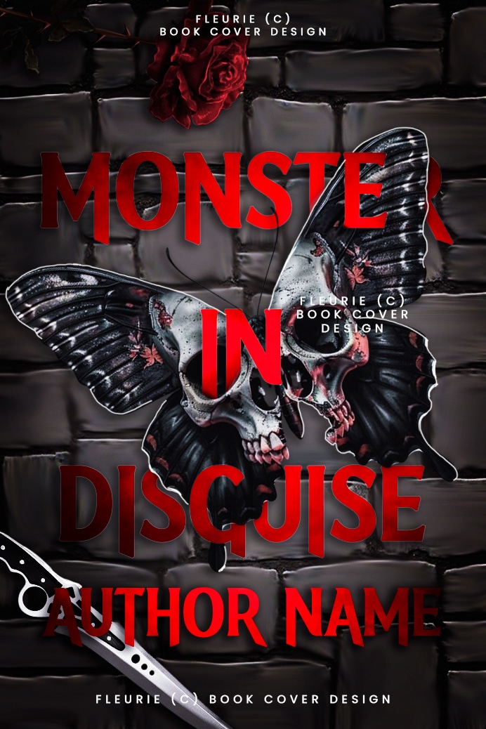 Premade cover – Monster in Disguise
