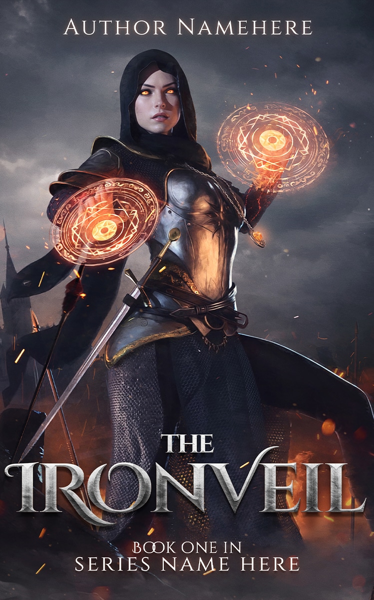 The Ironveil – eBook, paperback, hardcover, audio cover