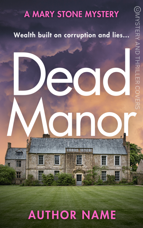 Dead Manor: A Detective/Sleuth Murder Mystery Cover