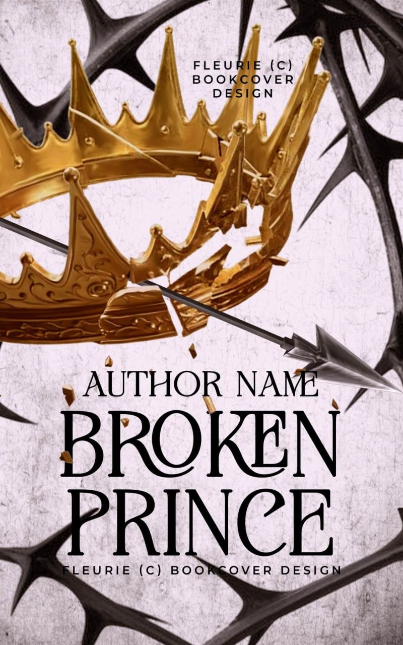 Paperback cover – Broken Prince