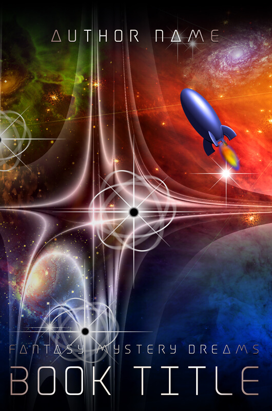 Space Particles – Book Cover – Mystery | Sci Fi | Fantasy