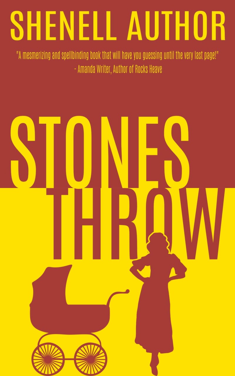 Stones Throw – Mother Stroller Two Tone Fun Cartoon Silhouette