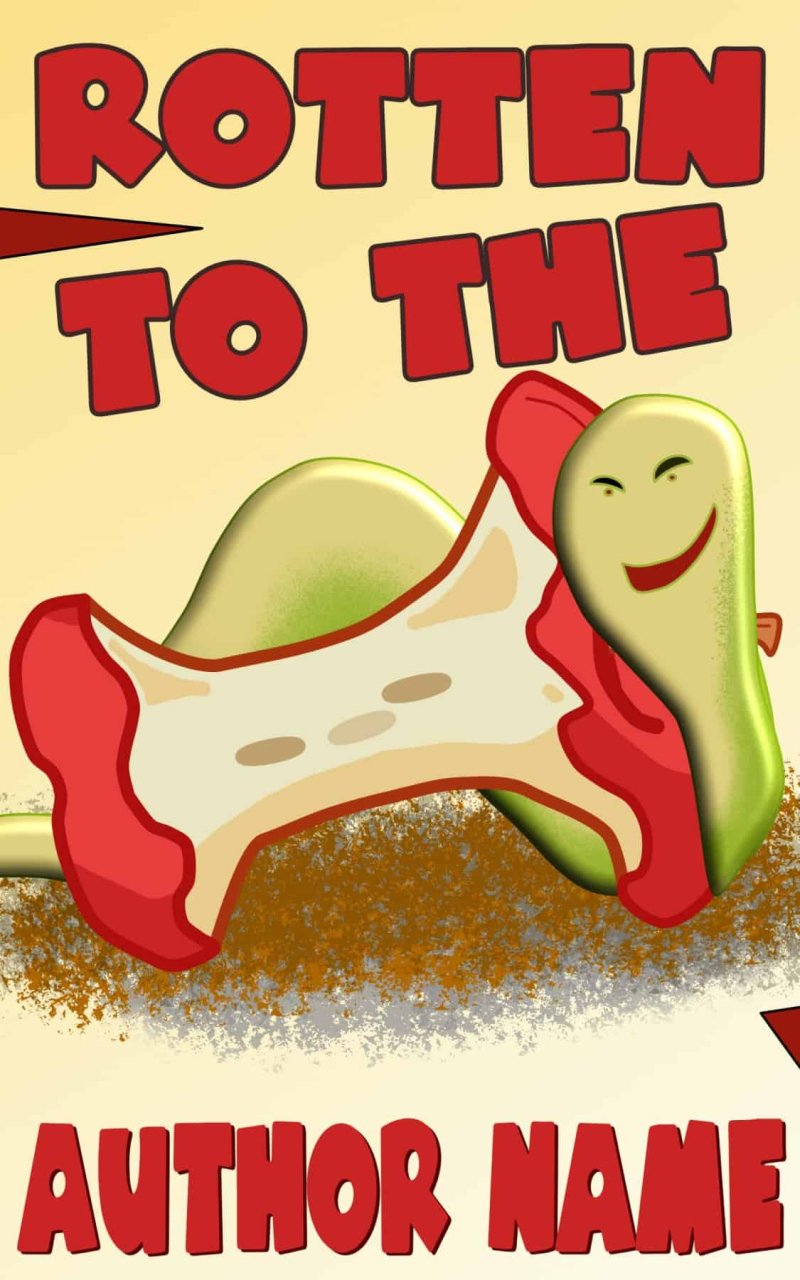 Rotten to the Core – Apple Cartoon Worm Kids
