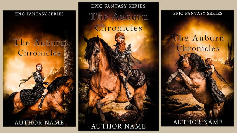 The Auburn Chronicles – A trilogy (3x Ebook cover set)