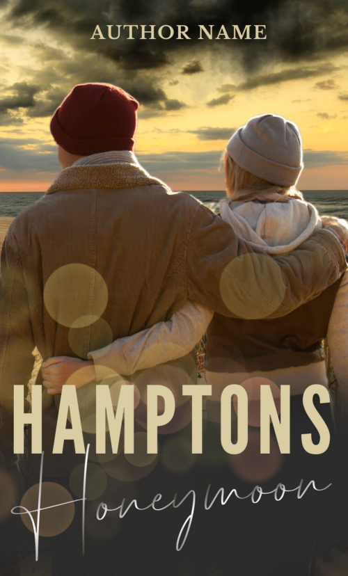 Hamptons Beach Contemporary Romance Couple Autumn