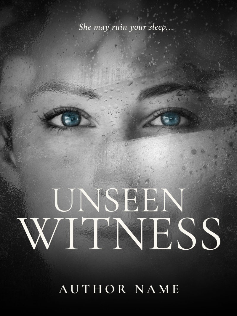 Premade Psychological Thriller Book Cover Design – Domestic Suspense | Crime Fiction | Dark Mystery & Noir Drama