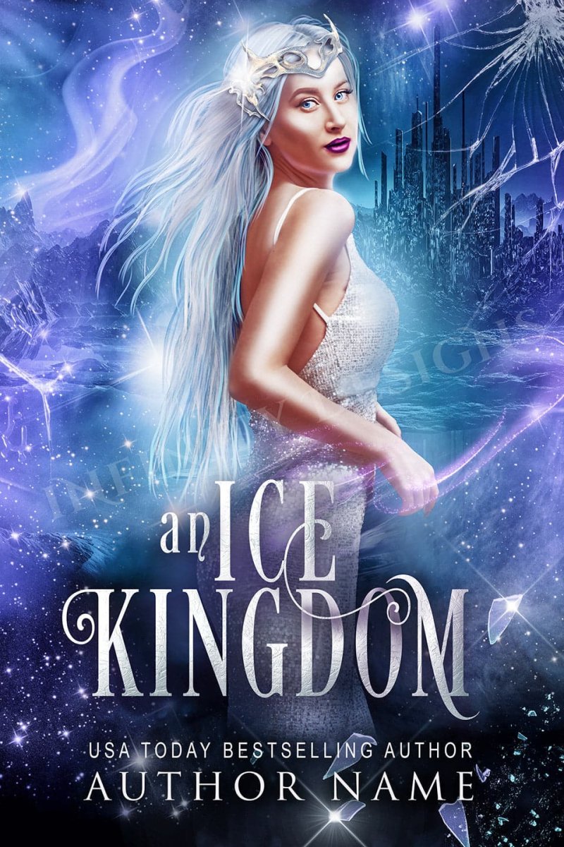 Premade Fantasy Book Cover – Beautiful Woman in Magical Setting for Epic or Romantic Fantasy
